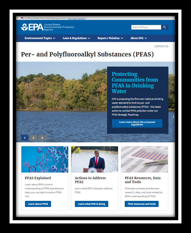 US EPA PFAS Strategic Roadmap